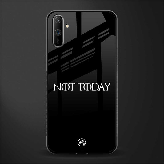 not today glass case for realme c3 image