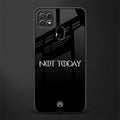 not today glass case for oppo a15s image