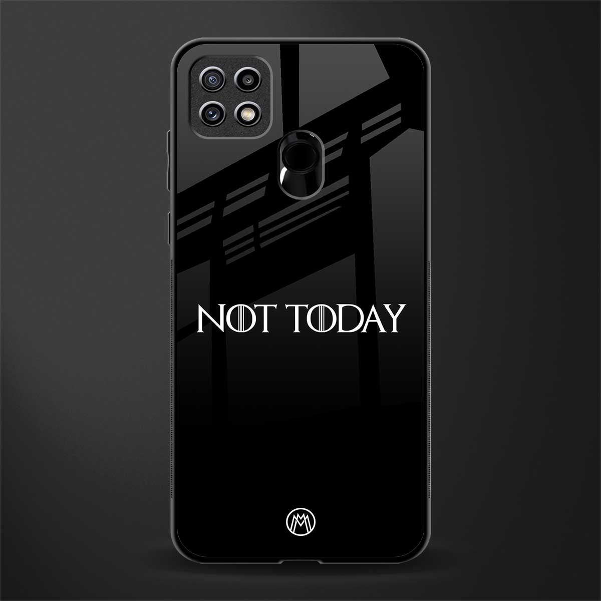 not today glass case for oppo a15s image