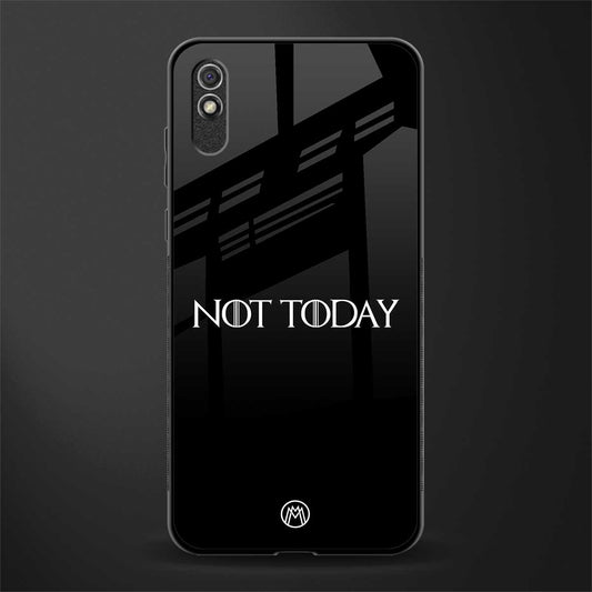 not today phone case | glass case for redmi 9a