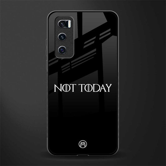 not today phone case | glass case for vivo v20 se