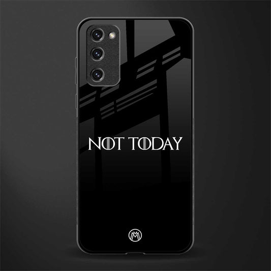 not today phone case | glass case for samsung galaxy s20 fe