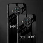 not today phone case | glass case for mi 10i