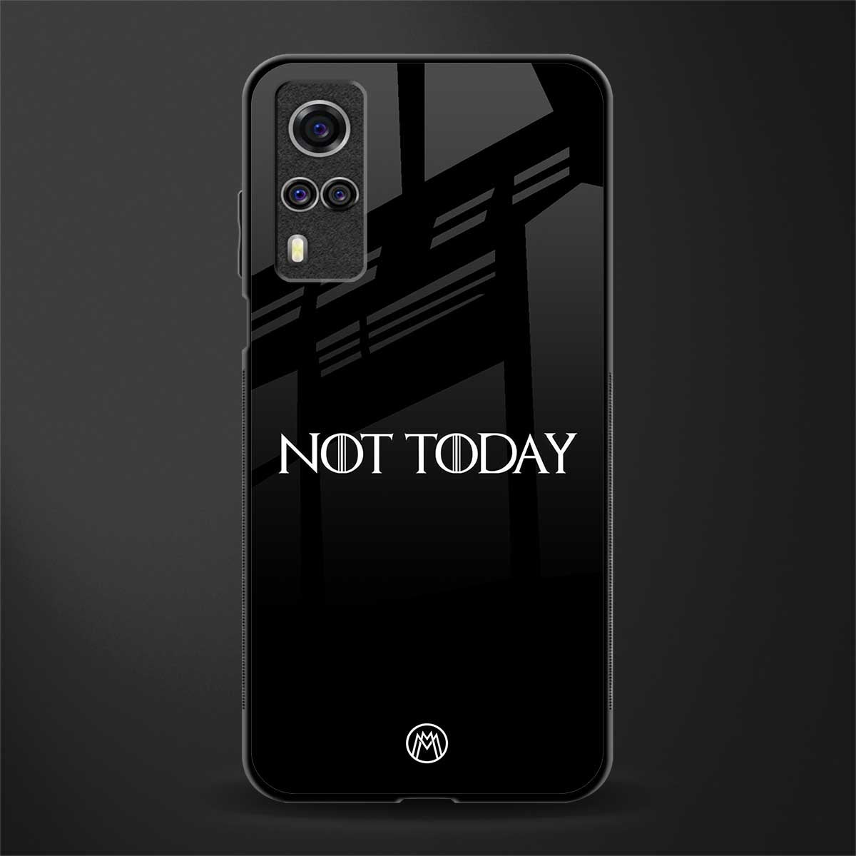 not today phone case | glass case for vivo y31