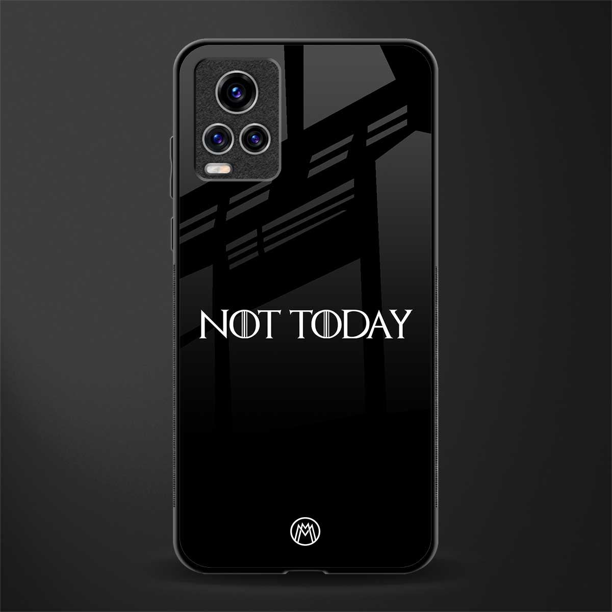 not today glass case for vivo v20 pro image