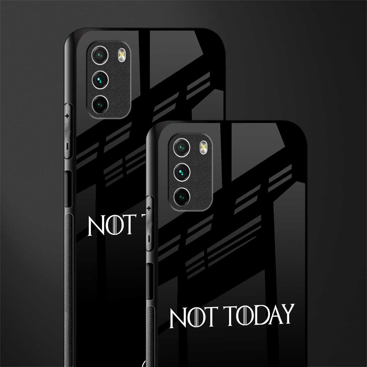 not today glass case for poco m3 image-2