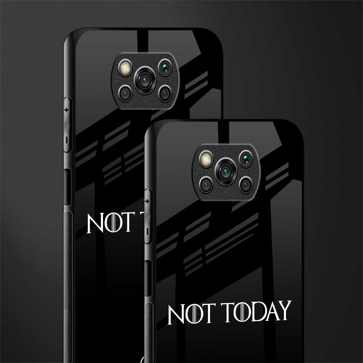 not today glass case for poco x3 image-2