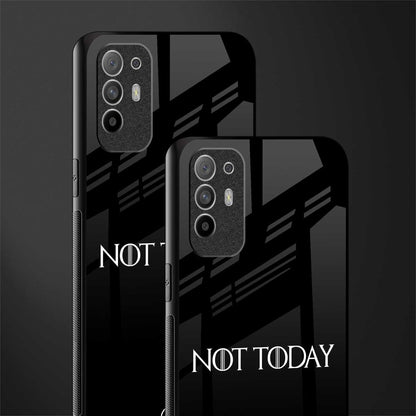 not today glass case for oppo f19 pro plus image-2