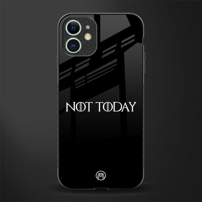 not today phone case | glass case for iphone 12