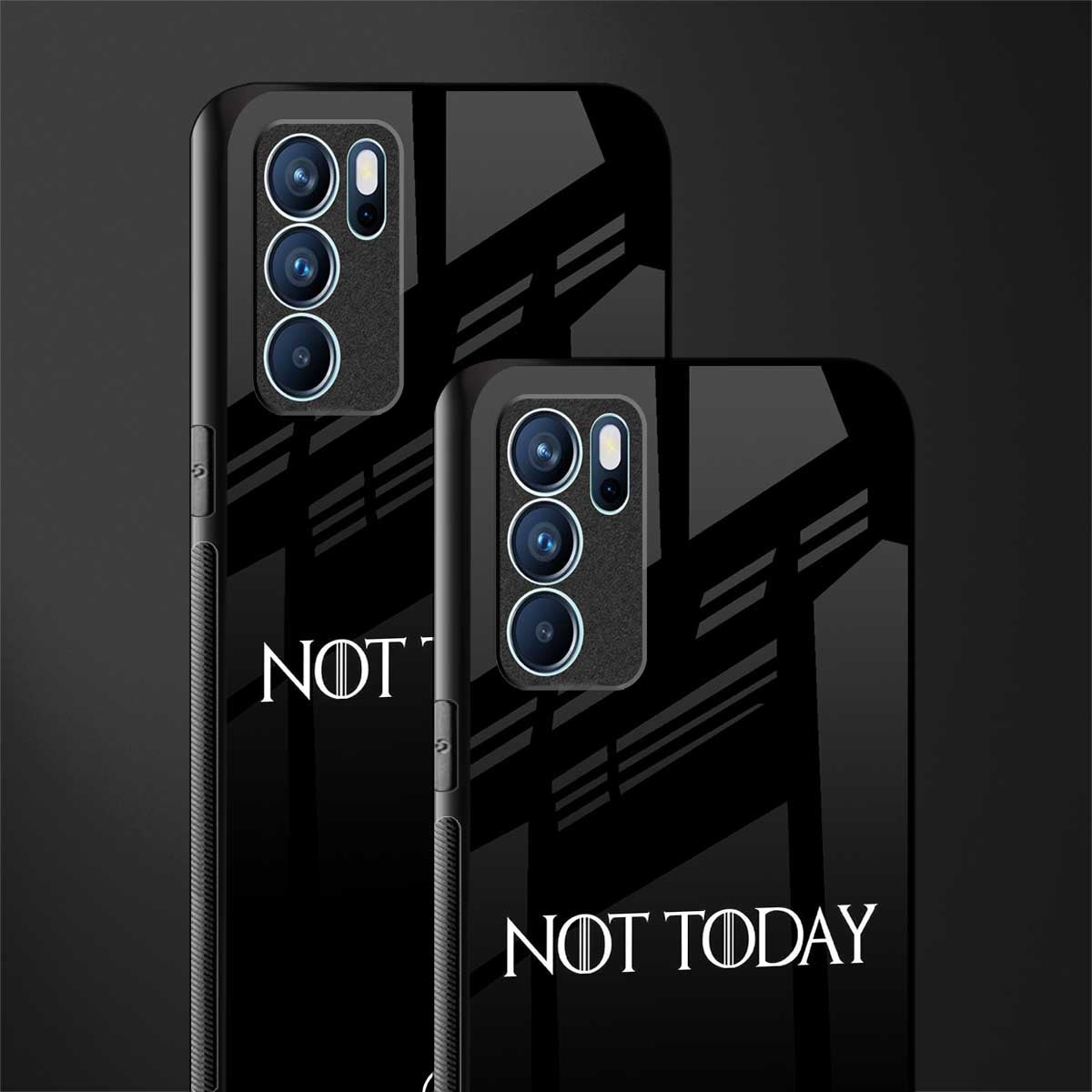 not today glass case for oppo reno6 5g image-2