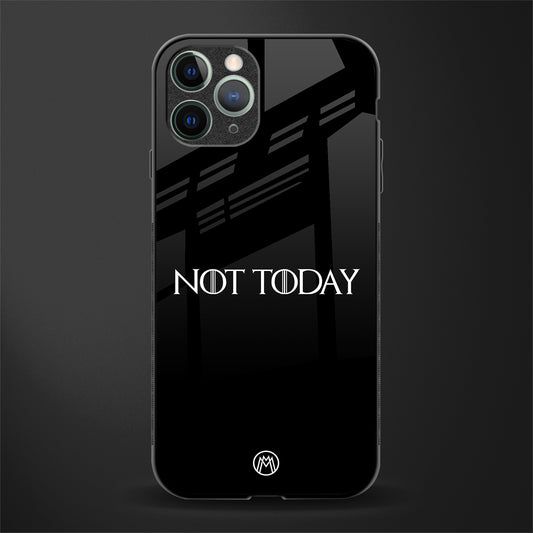 not today glass case for iphone 11 pro image