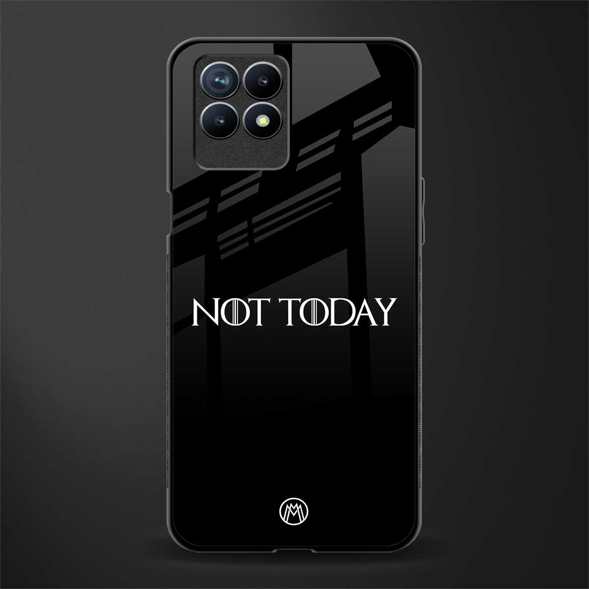 not today glass case for realme narzo 50 image