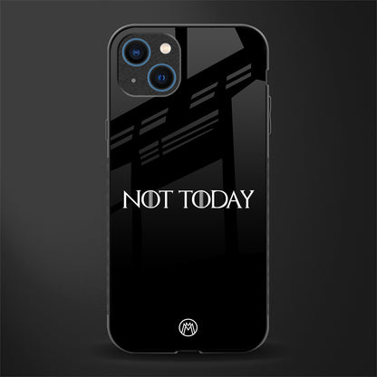 not today glass case for iphone 13 image