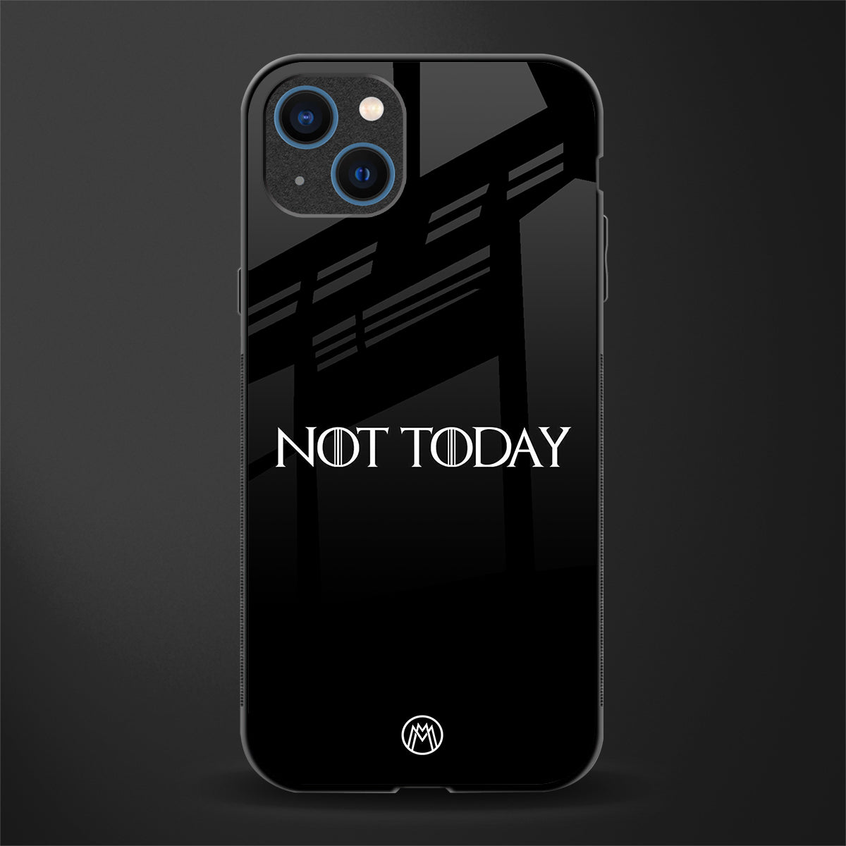 not today glass case for iphone 14 plus image