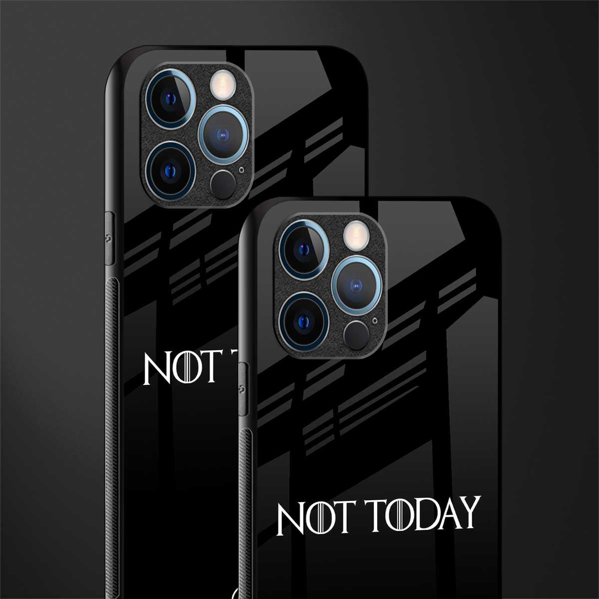 not today phone case | glass case for iphone 12 pro