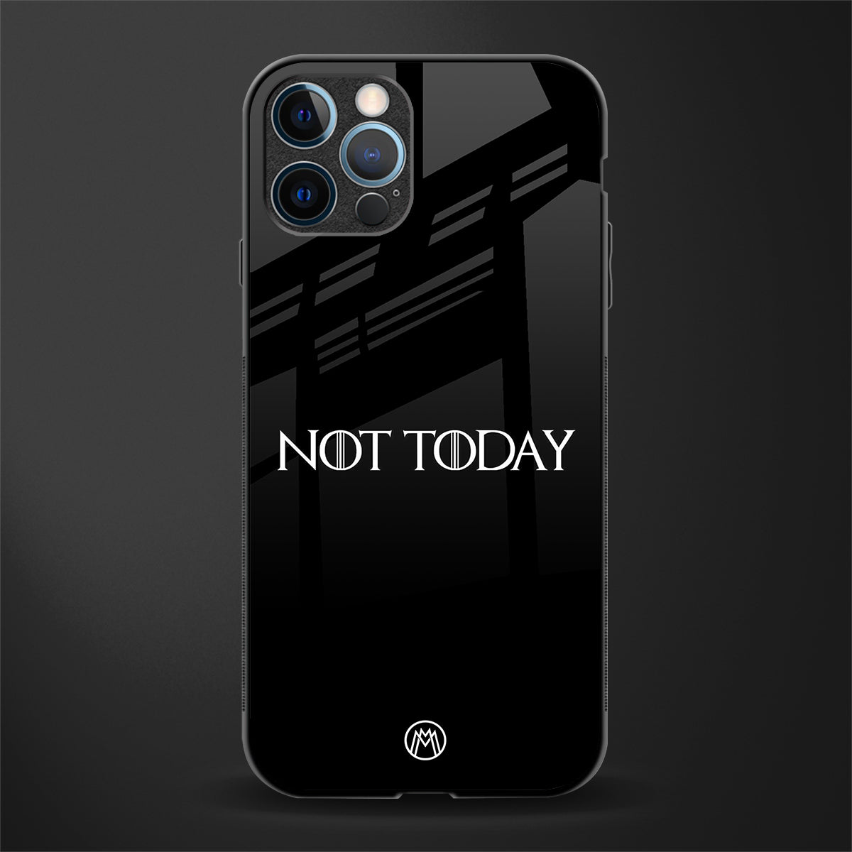 not today phone case | glass case for iphone 12 pro max