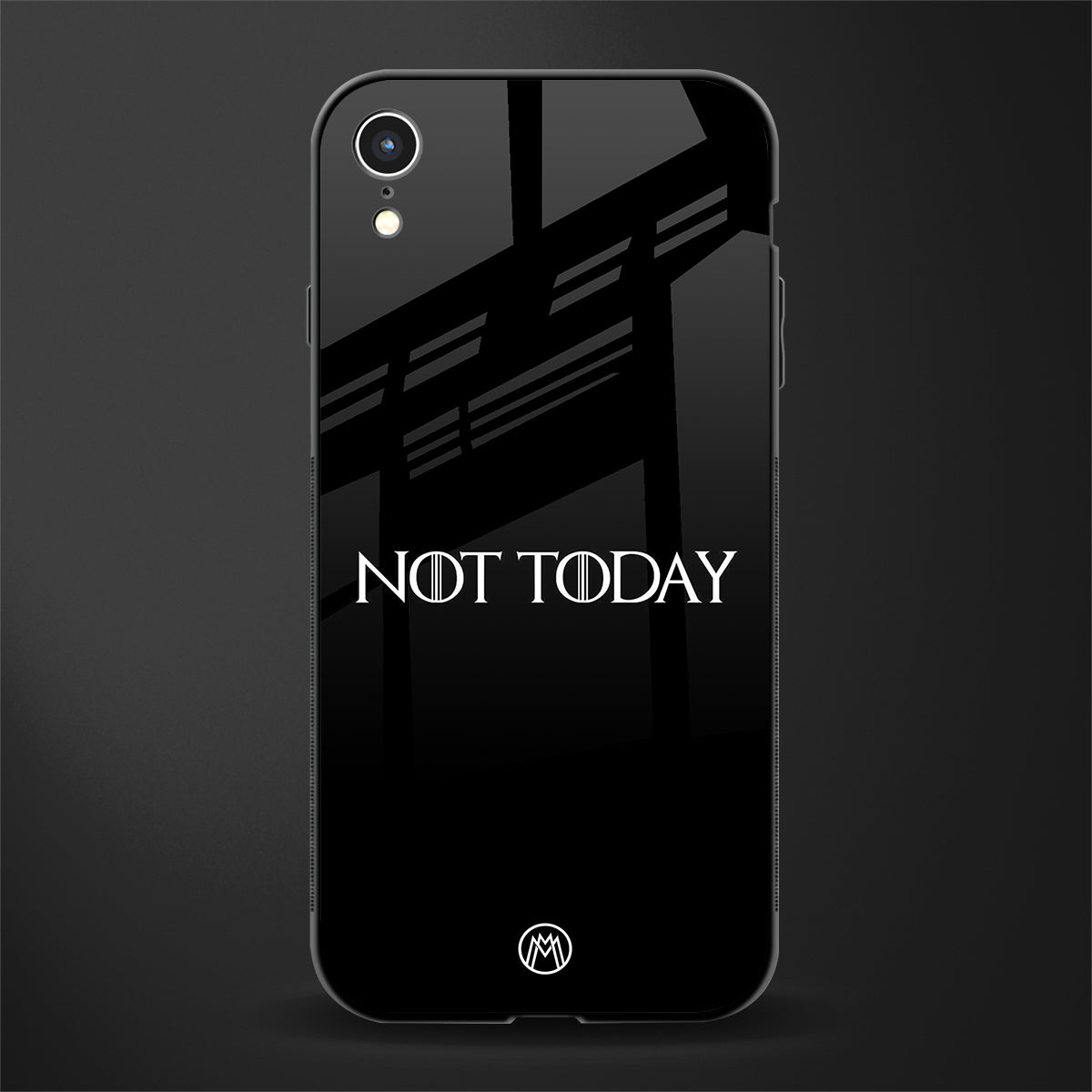 not today glass case for iphone xr image