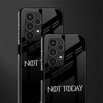 not today back phone cover | glass case for samsung galaxy a13 4g