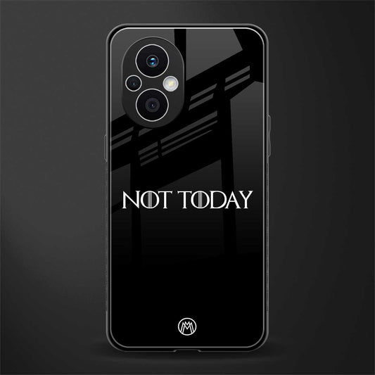 not today back phone cover | glass case for oppo f21 pro 5g