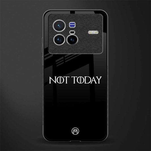 not today glass case for vivo x80 image