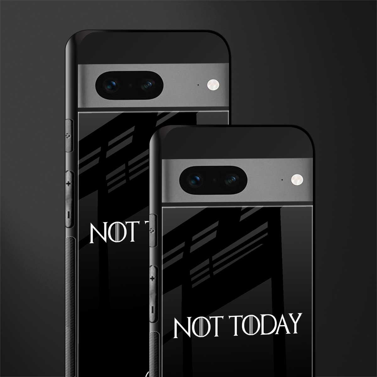 not today back phone cover | glass case for google pixel 7