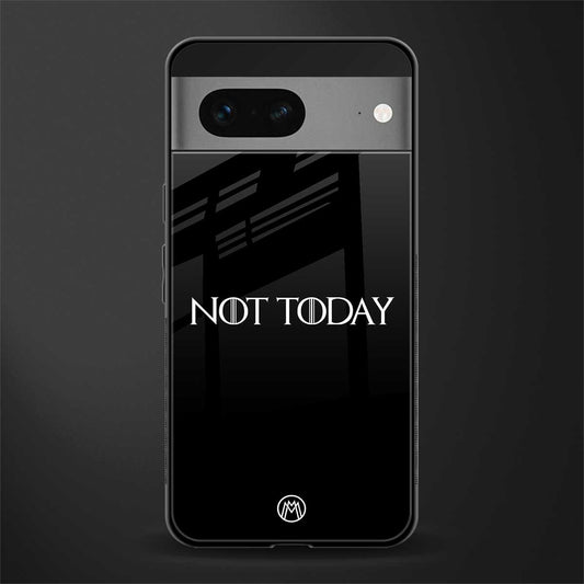 not today back phone cover | glass case for google pixel 7