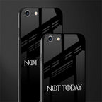 not today phone case | glass case for iphone 6s plus