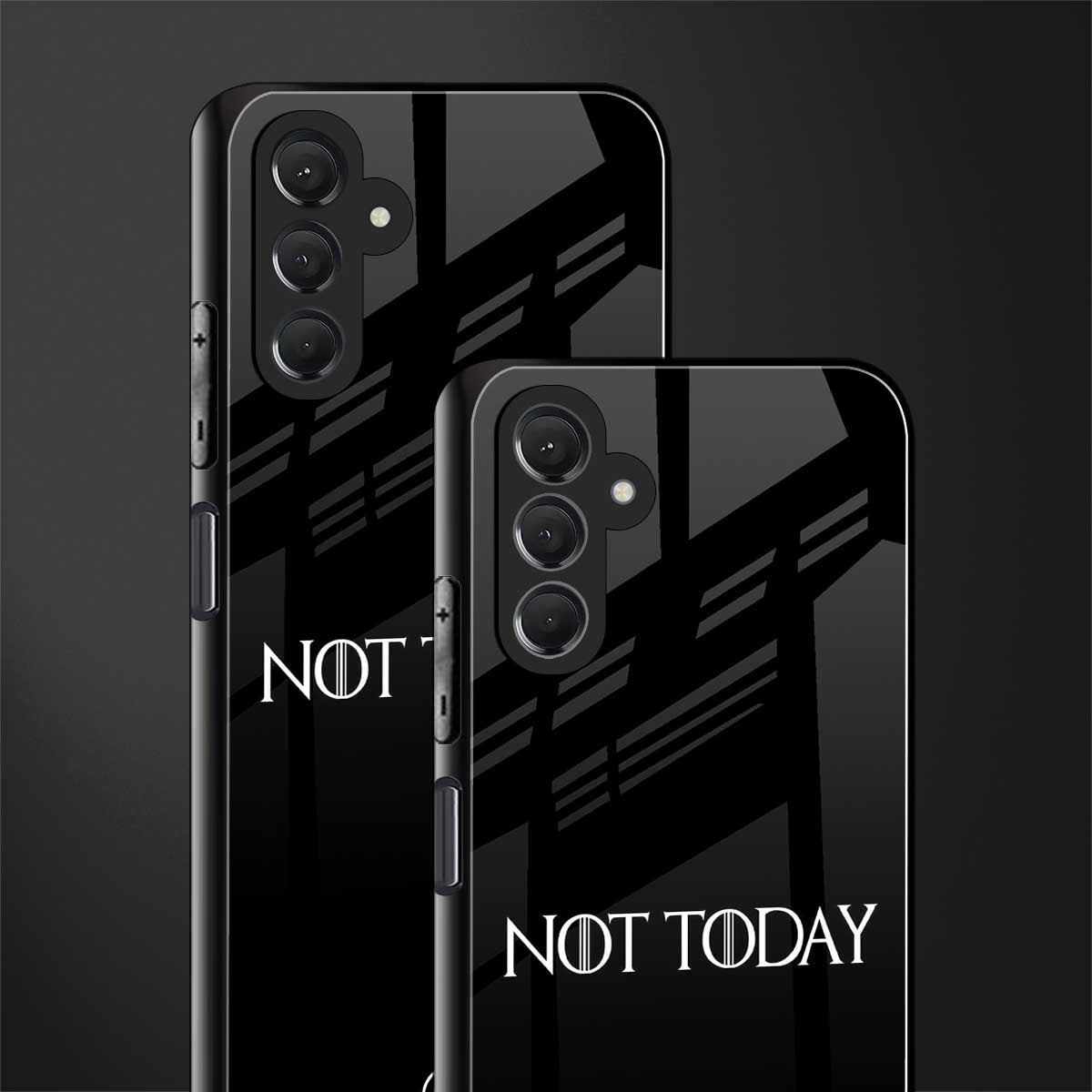 not today back phone cover | glass case for samsun galaxy a24 4g