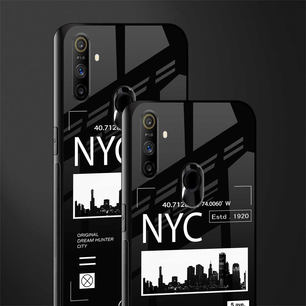 nyc glass case for realme narzo 10a image-2