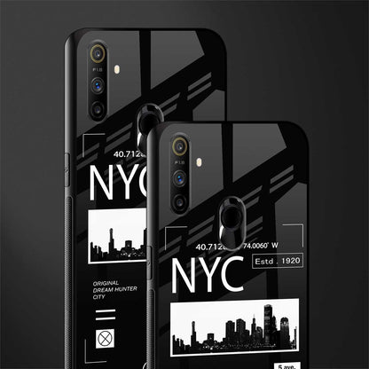 nyc glass case for realme narzo 20a image-2