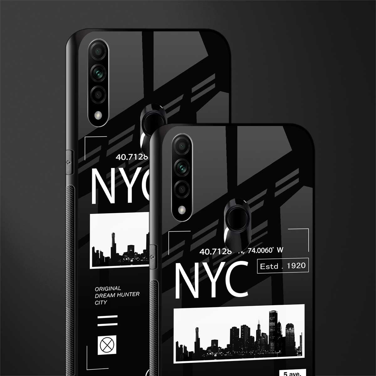 nyc glass case for oppo a31 image-2