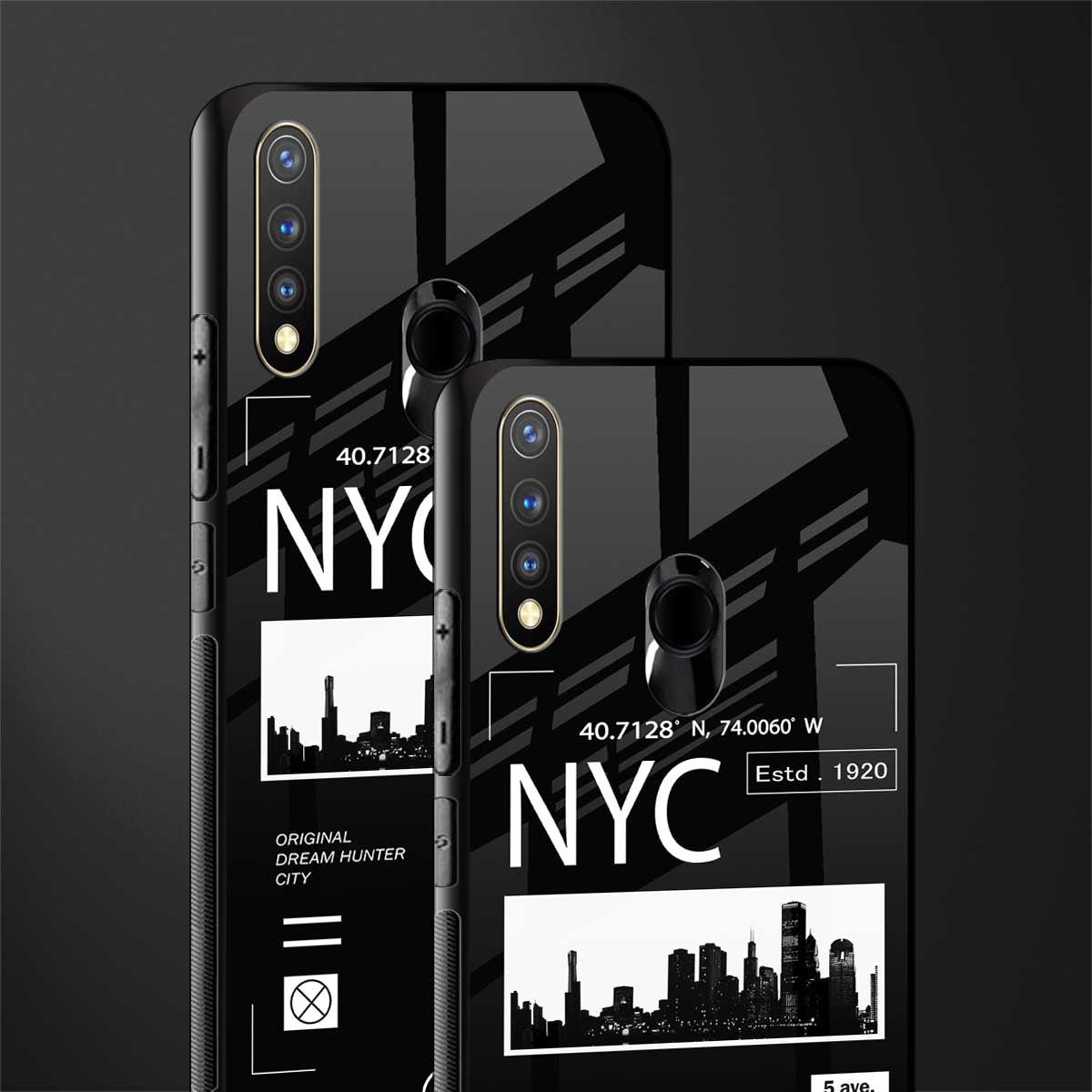 nyc glass case for vivo u20 image-2