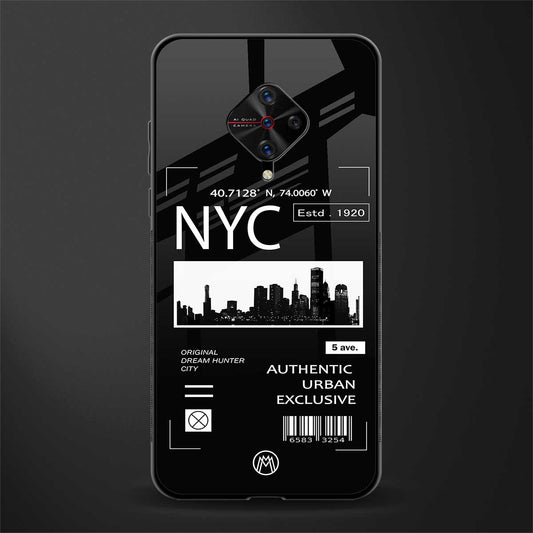 nyc glass case for vivo s1 pro image