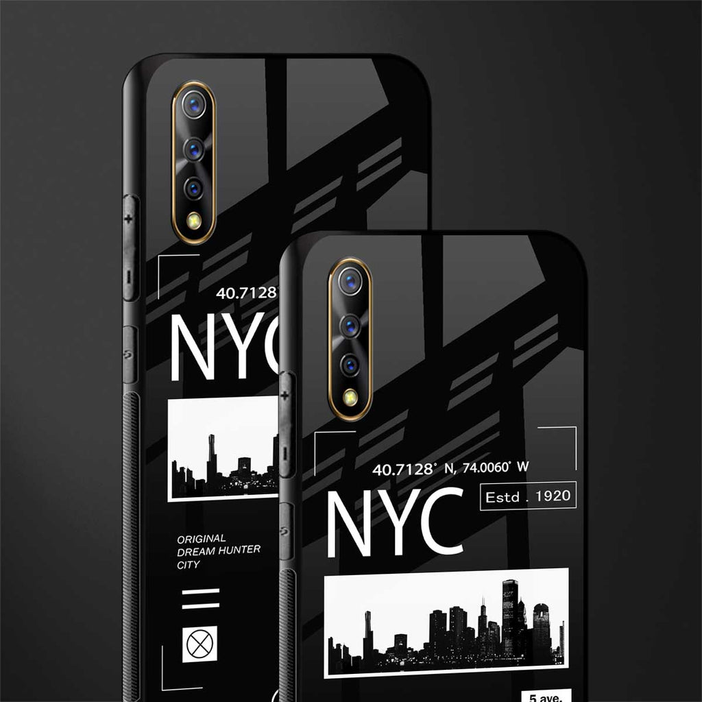 nyc glass case for vivo z1x image-2