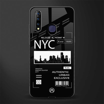 nyc glass case for vivo z1 pro image