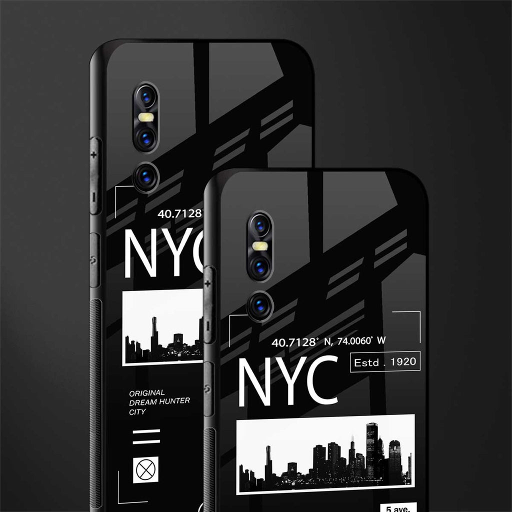 nyc glass case for vivo v15 pro image-2