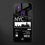 nyc glass case for realme 5 image