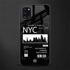 nyc glass case for samsung galaxy a31 image