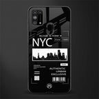 nyc glass case for samsung galaxy m31 prime edition image