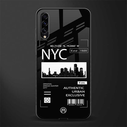 nyc glass case for samsung galaxy a50 image