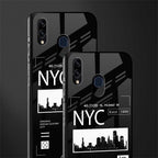 nyc glass case for samsung galaxy m10s image-2