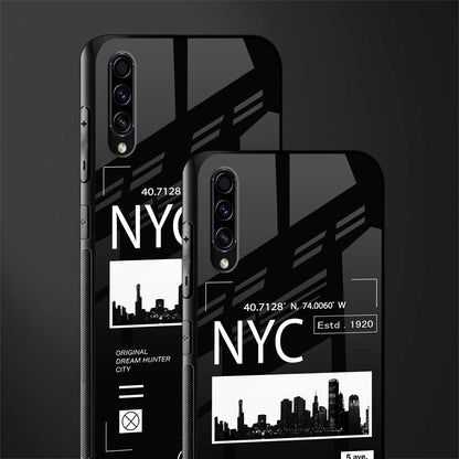 nyc glass case for samsung galaxy a70 image-2