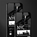 nyc glass case for redmi note 8 pro image-2