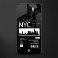 nyc glass case for redmi note 8 pro image