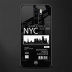 nyc glass case for redmi note 8 pro image