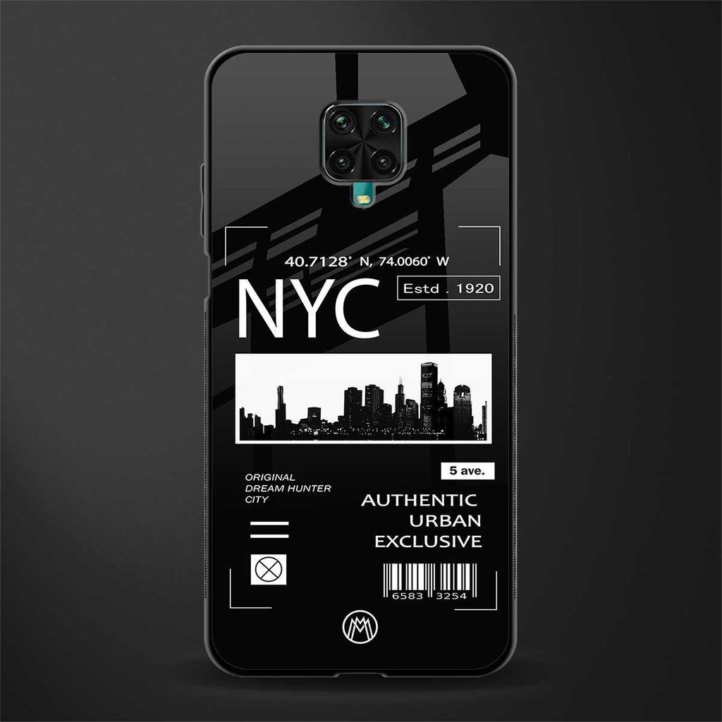 nyc glass case for poco m2 pro image