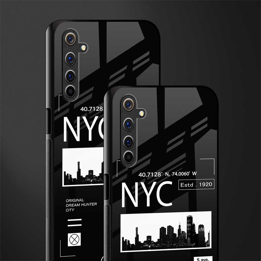 nyc glass case for realme 6i image-2
