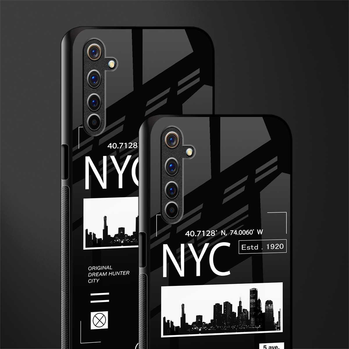 nyc glass case for realme 6 pro image-2