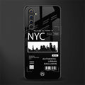 nyc glass case for realme 6i image