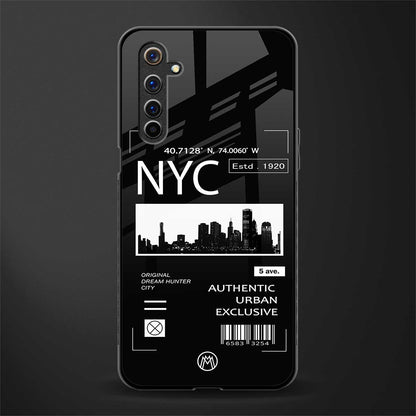 nyc glass case for realme 6i image